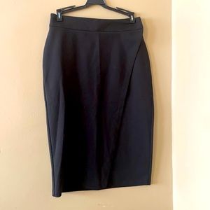 NY&C stretch size zero work skirt with slit